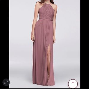 Mauve bridesmaid/wedding guest dress